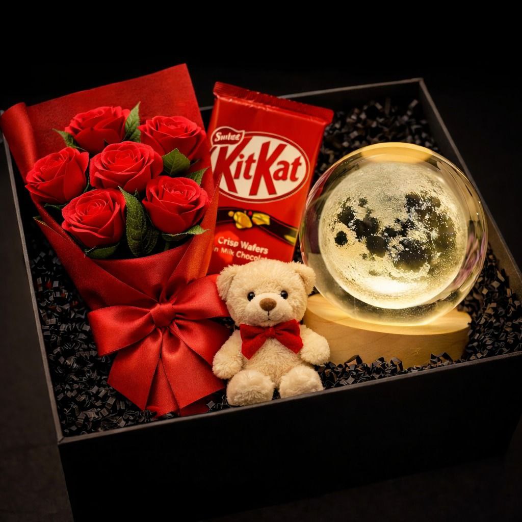 Valentine's Romantic Moonlight Gift Box