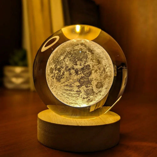 3D Crystal Moonlight Lamp